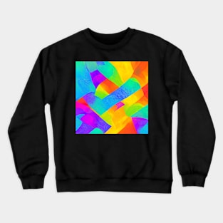 omg pattern abstract background Crewneck Sweatshirt